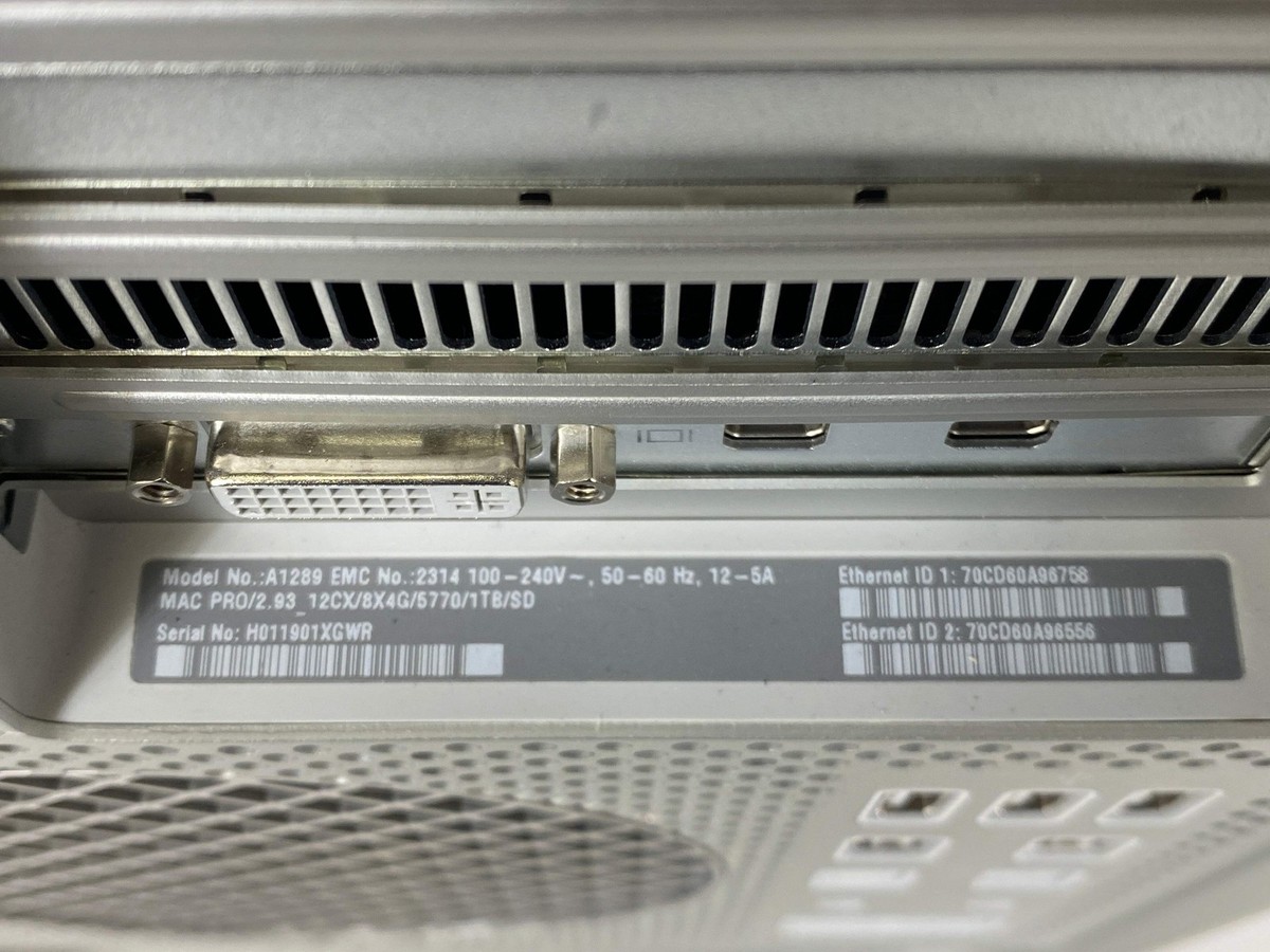 Mac Pro (Mid 2010)（モデル番号A1289）ジャンク品 Yahoo!オークション - 「mac pro a1289」の落札相場・落札価格