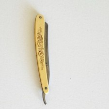 Antique Wade  Butcher Sheffield Straight Razor "Hollow Ground Razor" with Case