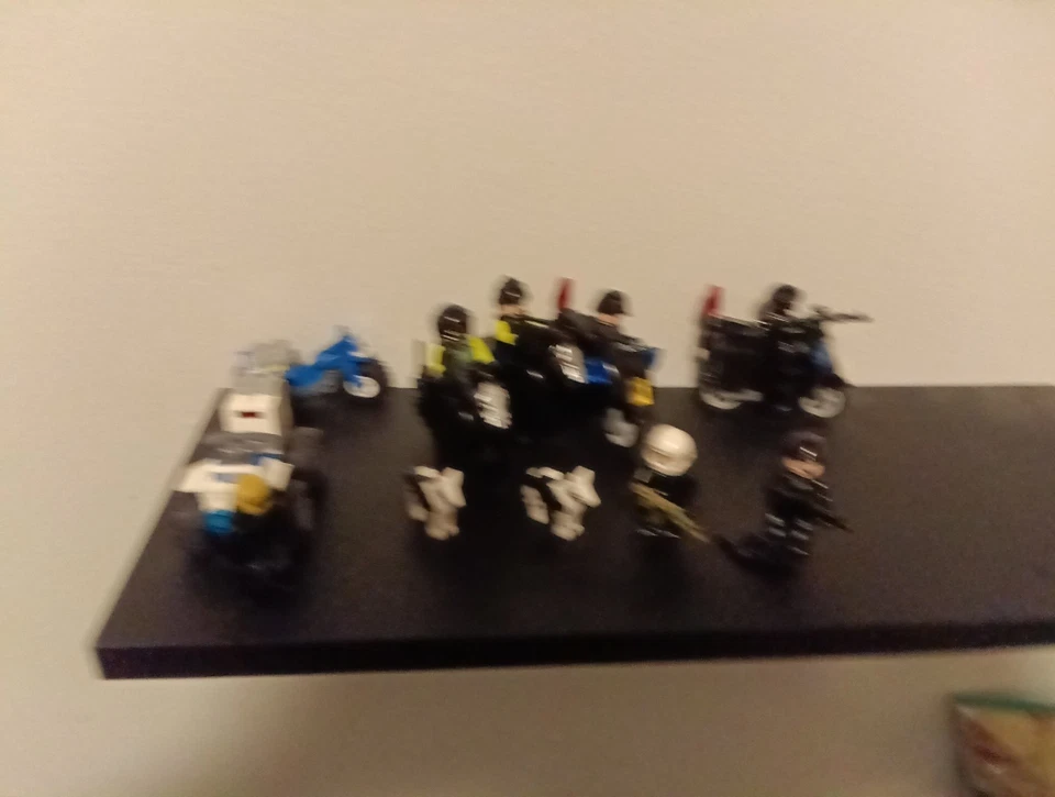 LEGO Police Vehicles and Minifigures Lot Police Officer - Image 2 of 3