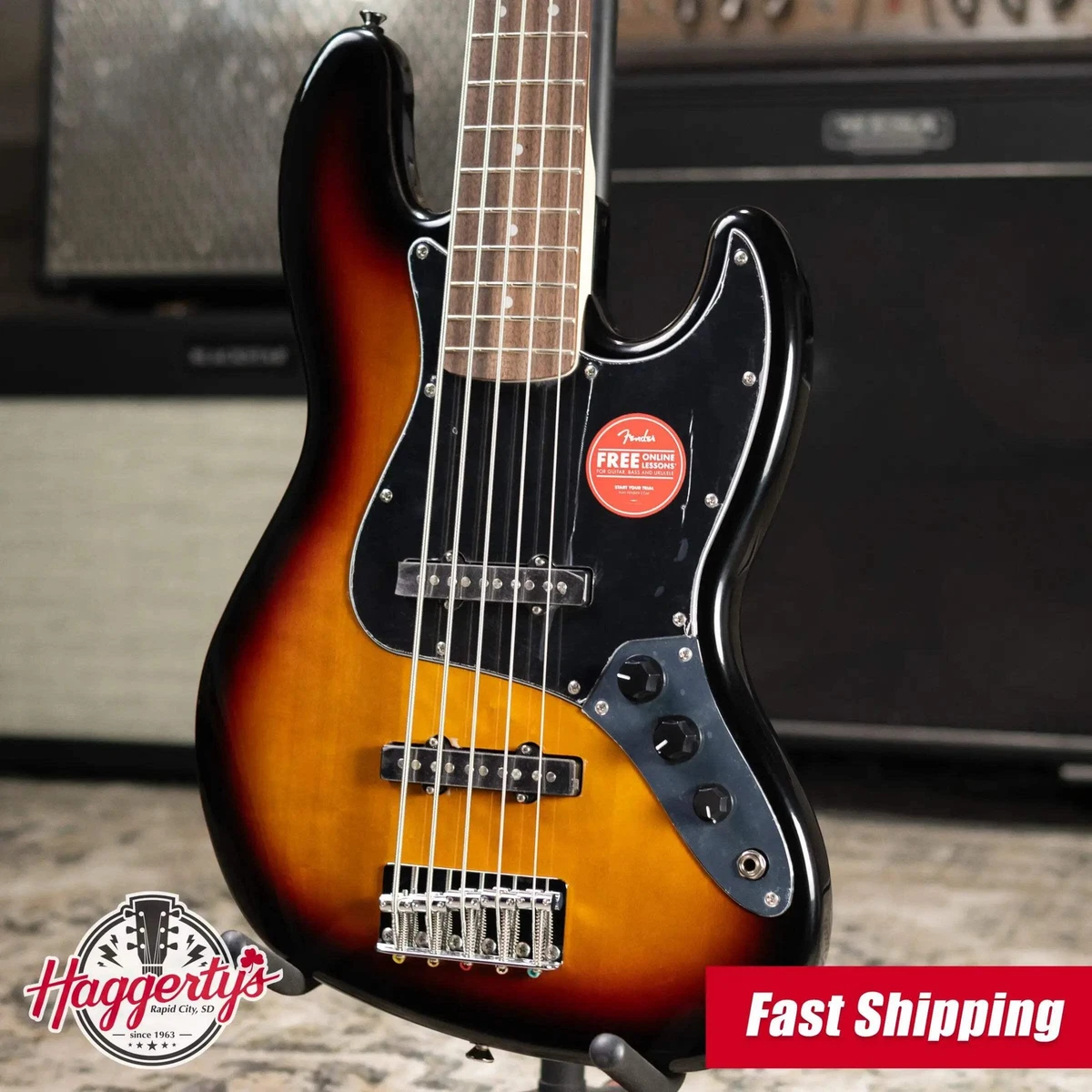 Squier 5 String Bass Guitars for sale | eBay