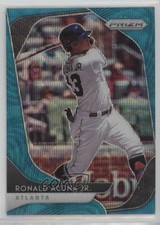 2020 Panini Prizm Tier II Teal Wave Prizm Ronald Acuna Jr #184 09br