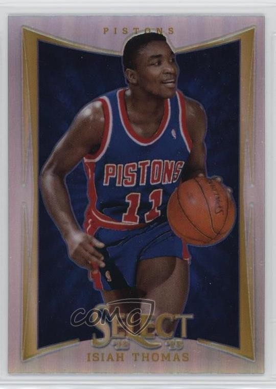 2012-13 Panini Select Silver Prizm Isiah Thomas #147 HOF