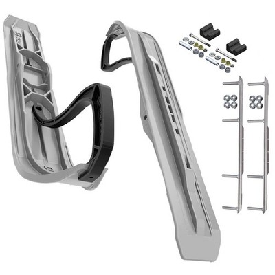 Slydog Command 6'' Gray Skis w/6'' Shaper Bar Complete Kit Yamaha Phazer/FX Nytro