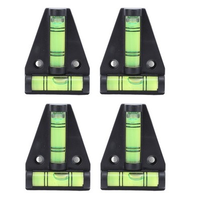 4pcs RV T Level Multifunctional Application Portable Mini Bubble Levels For RV