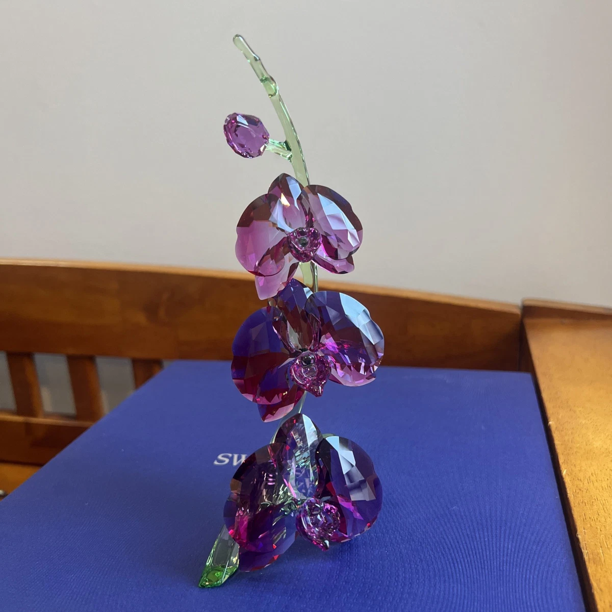廃盤　美品　SWAROVSKI　オーキッド　ブロッサム　胡蝶蘭　クリスタル 廃盤 美品 SWAROVSKI オーキッド ブロッサム 胡蝶蘭 クリスタル 【公式