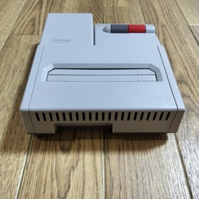 Nintendo New Famicom FC Console AC Adapter AV Cable + SMB 1 & 3 - Tested