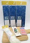 STARTER SET Naska SASHIKO Kit cut cloth Navy 3pcs with Needle Thread thimble