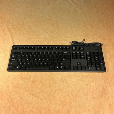 Genuine Dell  KB4021 USB Slim English Keyboard - 0DJ454 KB212-B Tested Works