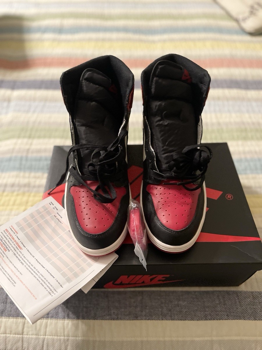 Nike Air Jordan 1 Retro High OG Bred Toe size 14 | eBay