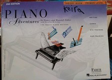 Piano Adventures Theory Book, Primer Level, 70 of Pages Unmarked
