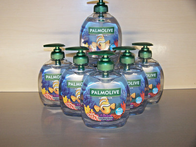 PALMOLIVE Flüssigseife AQUARIUM  '' Nemo '' 6 X 300 ml Pumpflasche