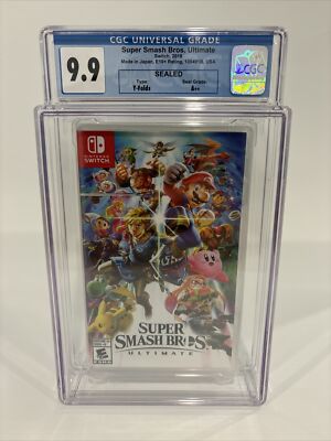 CGC Graded Super Smash Bros. Ultimate NEW Switch (1020868002, 9.9 A++)