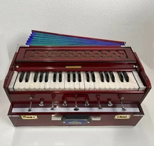 RED HARMONIUM *ITEM LOCATED IN USA. SHIPS WITHIN 24 HOURS.* *BRAND NEW*