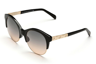 Emilio Pucci Sunglasses EP 23 01B Shiny Black Gold  display picture 1