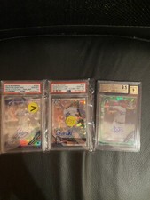 2018/2019 Los Angels Dodgers C.Santana PSA 10& D.Santana PSA 10& R.Ortiz BGS 9.5