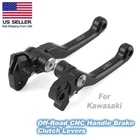Off-Road CNC Handle Brake Clutch Levers For KAWASAKI KX65 KX85 KX100 KX112 KX250