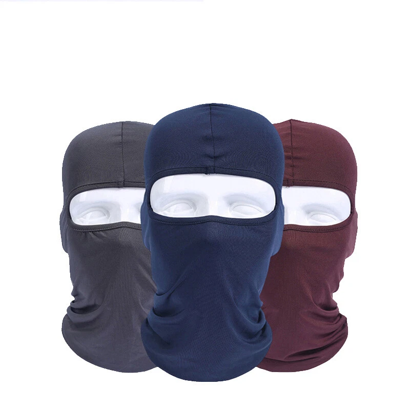 Lycra Hunting Balaclava Full Face Cover Shield Neck Tube Scarves Headwear Hats - Image 3 of 4