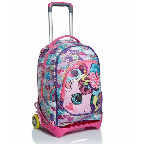 TROLLEY seven JACK sj gang ANIMAL zaino GIRL UNICORNO sganciab. | eBay