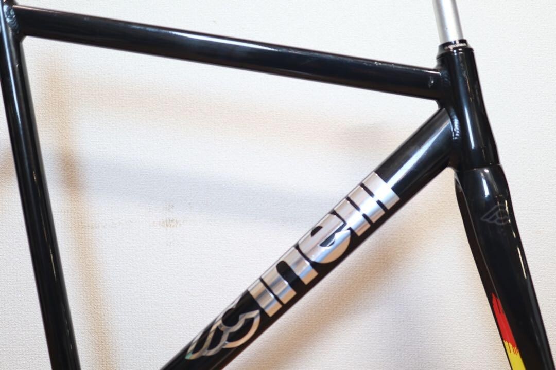 Collaboration piste frame Cinelli Mash Histogram frame black