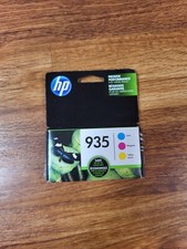 HP 935 3-pack Cyan/Magenta/Yellow Original Ink Cartridges EXP 03/21