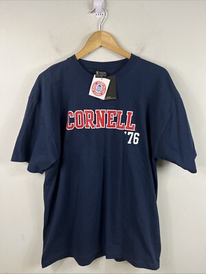 Cornell  76 Men s T-Shirt New With Tag - Adult L Navy Blue NWT Gear For Sports