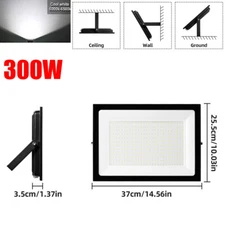10W-500W Watt Led Flood Light Outdoor Security Garden Yard Spotlight Lamp IP66