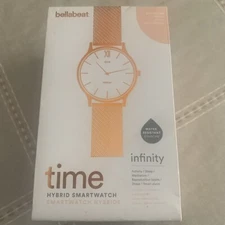 Bellabeat Time Hybrid Womenswear Wellness Activity Tracking Watch In Rose Gold