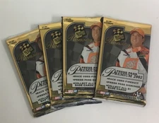2002 Press Pass Premium Factory Sealed NASCAR Racing Retail Edition 4 Pack Lot