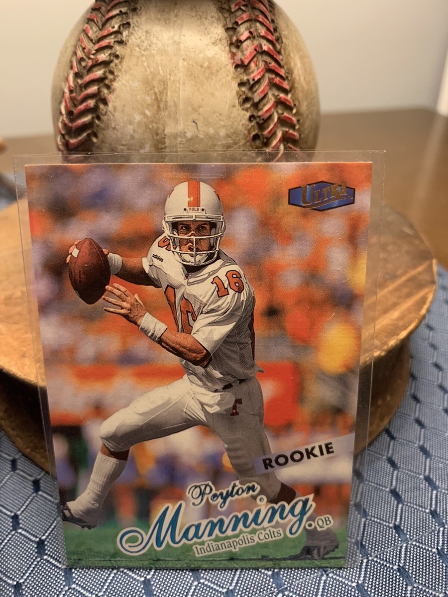 その他 1998 ULTRA PEYTON MANNING ROOKIE 1998 Fleer Ultra PEYTON MANNING #416 Rookie RC Indianapolis