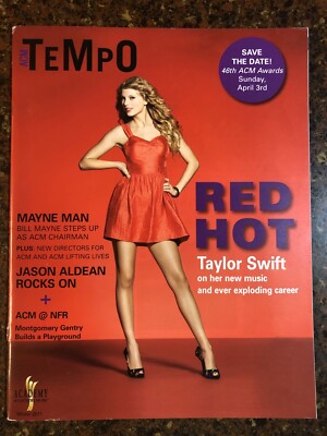 RARE! TAYLOR SWIFT Photo Covers ACM Tempo Magazine Summer 2011 RED HOT Must C | eBay RARE! TAYLOR SWIFT Photo Covers ACM Tempo Magazine Summer 2011 RED HOT Must C | eBay