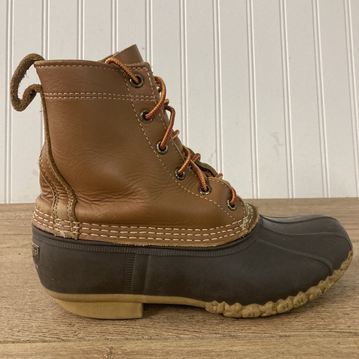 LL Bean 8” Bean Boots Goretex Thinsulate Lined Maine Hunting Shoes -Mens Size 7 L.L. Bean Boots on Sale main image 2