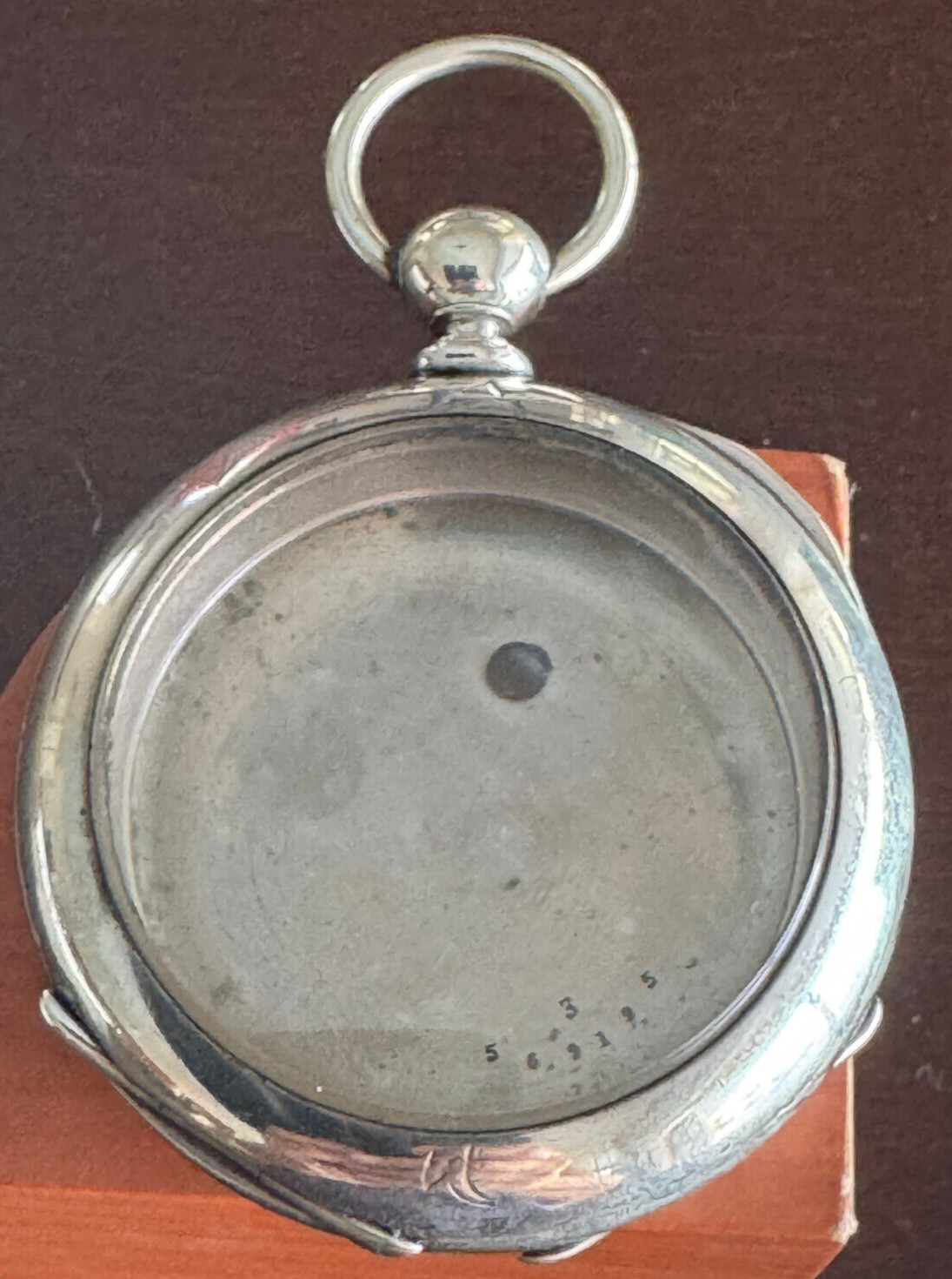 Vintage 18 Size Coin Silver Clam Shell Pocket Watch Case Key Wind Key Set