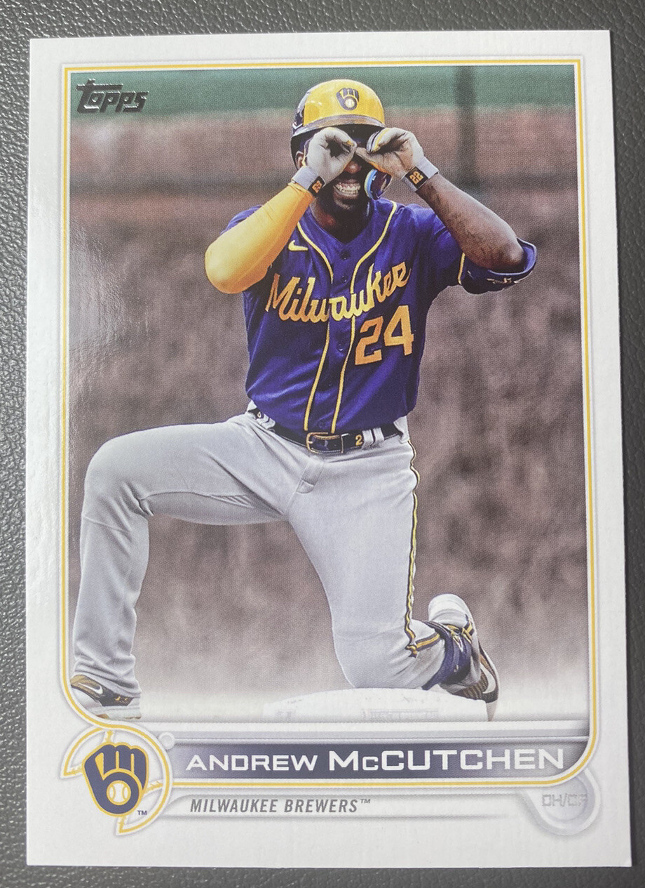 ANDREW McCUTCHEN 2022 Topps Update #US251 Photo Image Variation SP Short Print