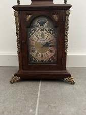 Wuba  Warmink Tischuhr Mechanische Uhr Mondphase antik