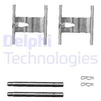 LX0450 Delphi ZubehöRsatz, Scheibenbremsbelag FüR Audi,Porsche,Vw