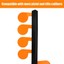 Highwild AR500 Steel Target 6x 1/2 Gong Shooting Target Orange Host