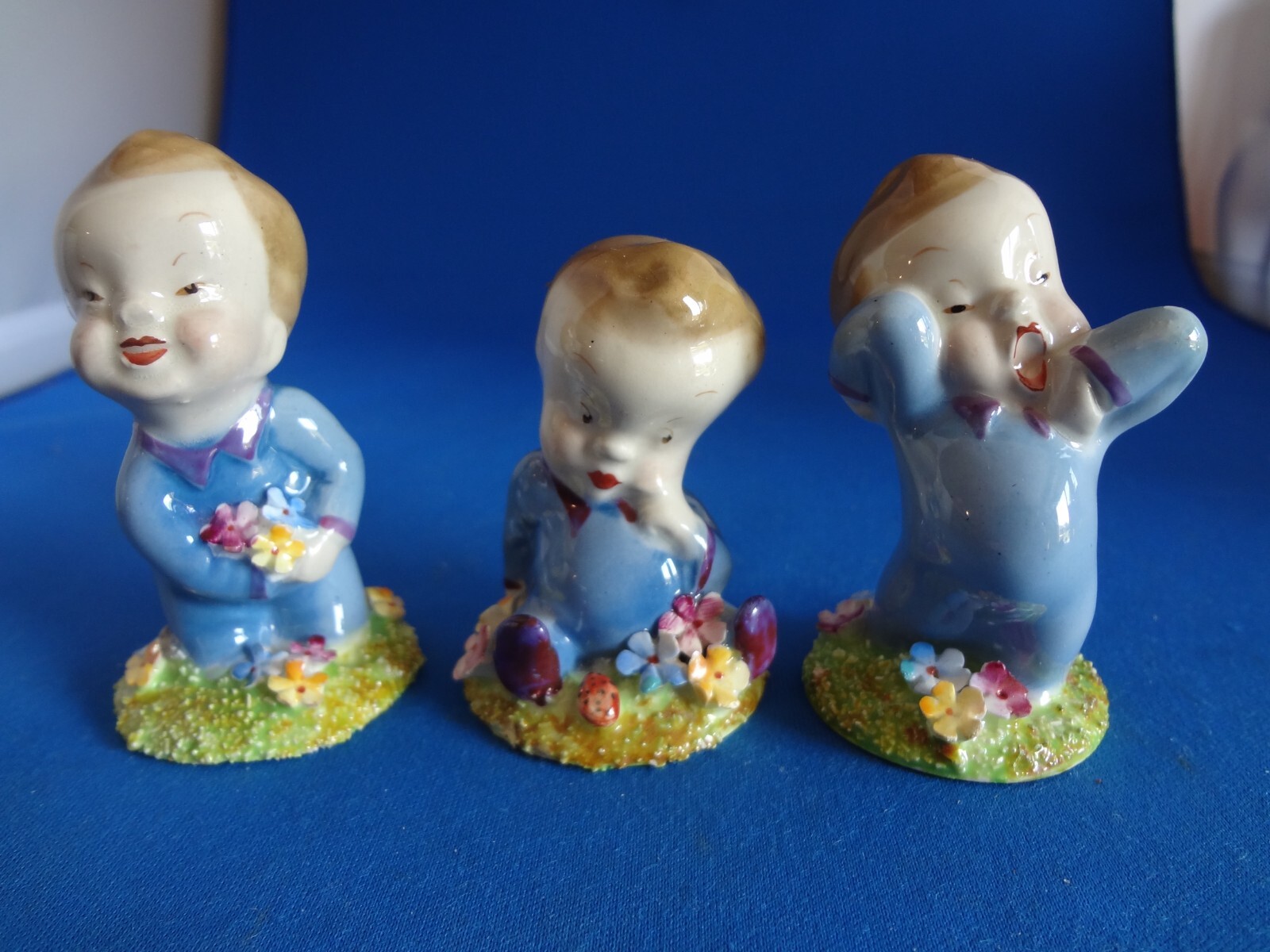 Vintage 1940's Wynken, Blynken & Nod Wade England Whimsie Figurines eBay