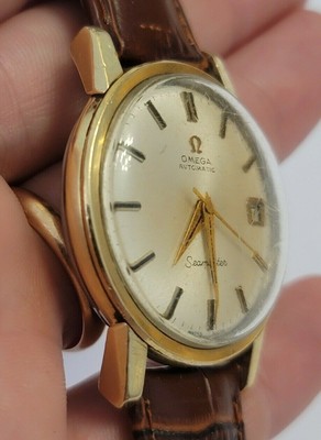 Vintage Omega Seamaster Gold Cap Ref 