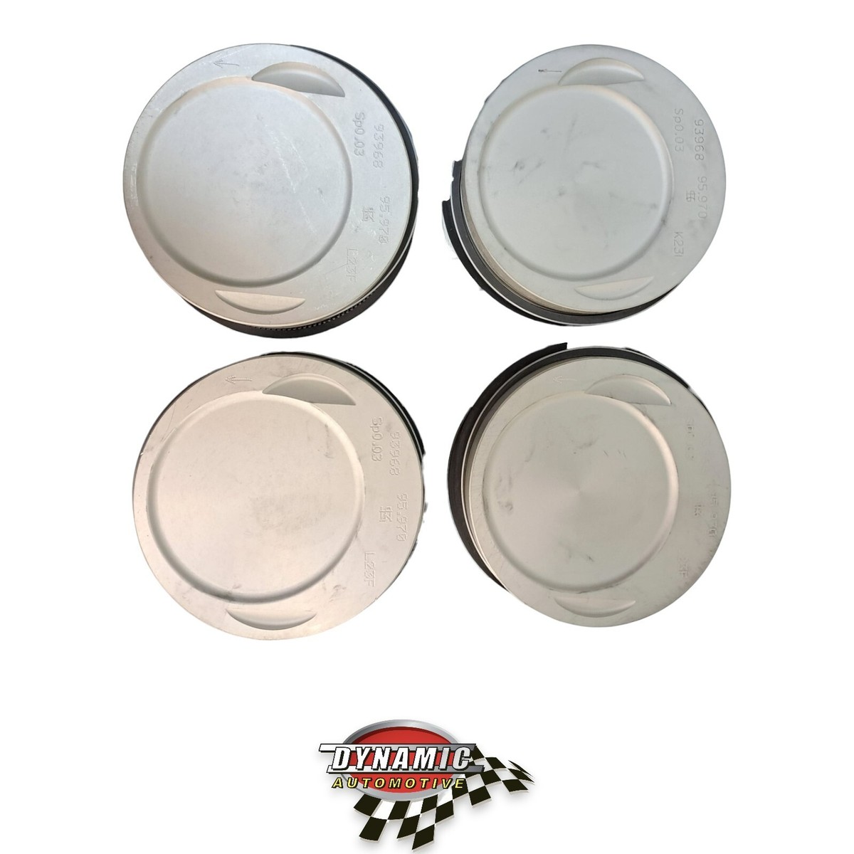 4X 96.00MM SN PISTON & RING SET FOR MERCEDES 230E M102 W201 W124