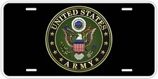 US Army Novelty Car License Plate