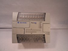 Allen Bradley Micrologix 1200 Controller 1762-L24BWA Ser C Rev C Input 24 vdc