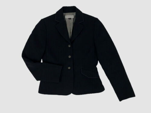 $145 Tahari Asl Women's Black Classic Trim Stich Blazer Suit Jacket Petite 2P - Picture 1 of 4