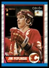 1989 O-Pee-Chee Hockey Jim Peplinski #206