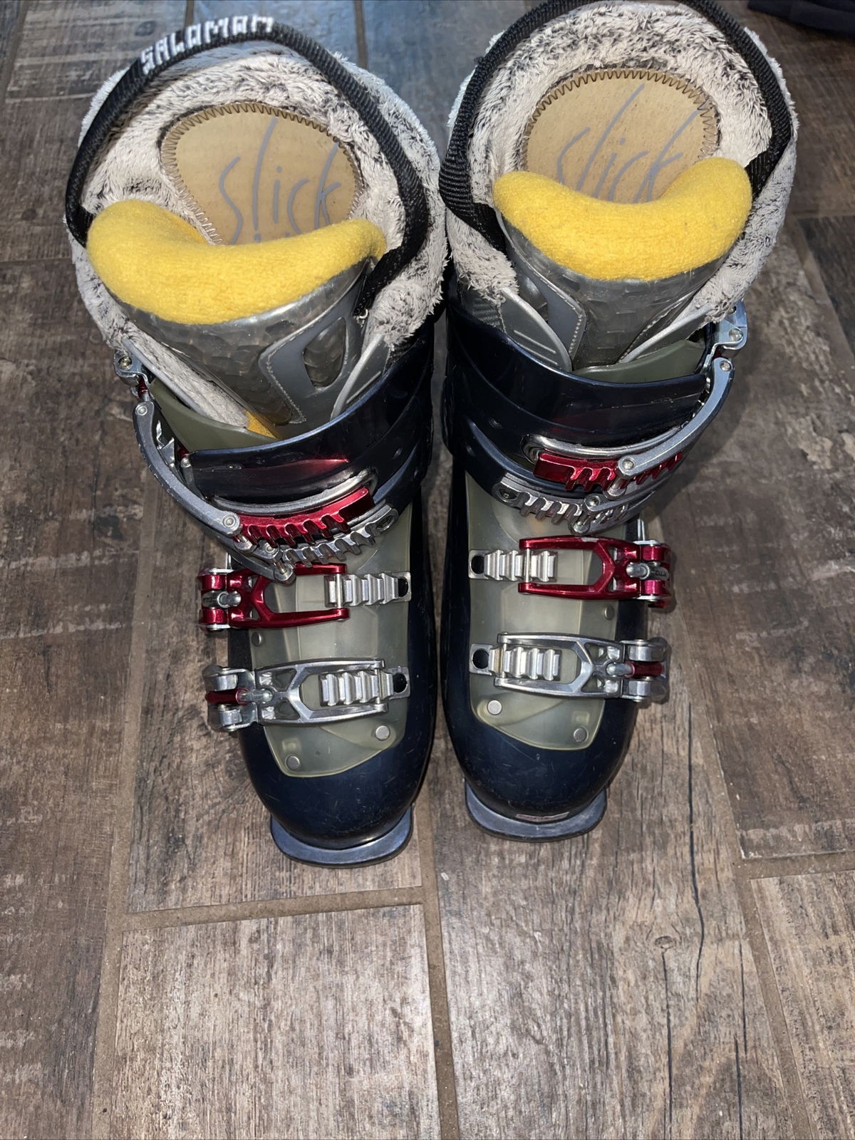 Stivali da sci alpino Salomon Taglia 4 Irony Irony My Custom Fit Sport Nero Rosso 22 35