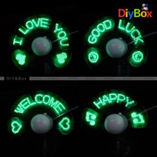 USB 2.0 LED Flexible Gooseneck USB Desk Mini Fan Portable Gadget