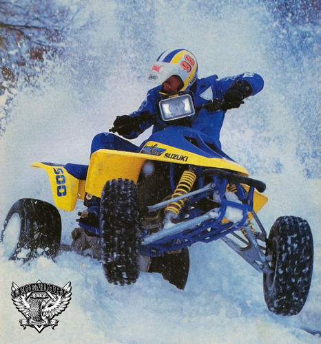 SUZUKI LT500R QUAD RACER, 500 QUADZILLA HEADLIGHT CHROME OUTTER RING, LIGHT RIM - Bild 5 von 8