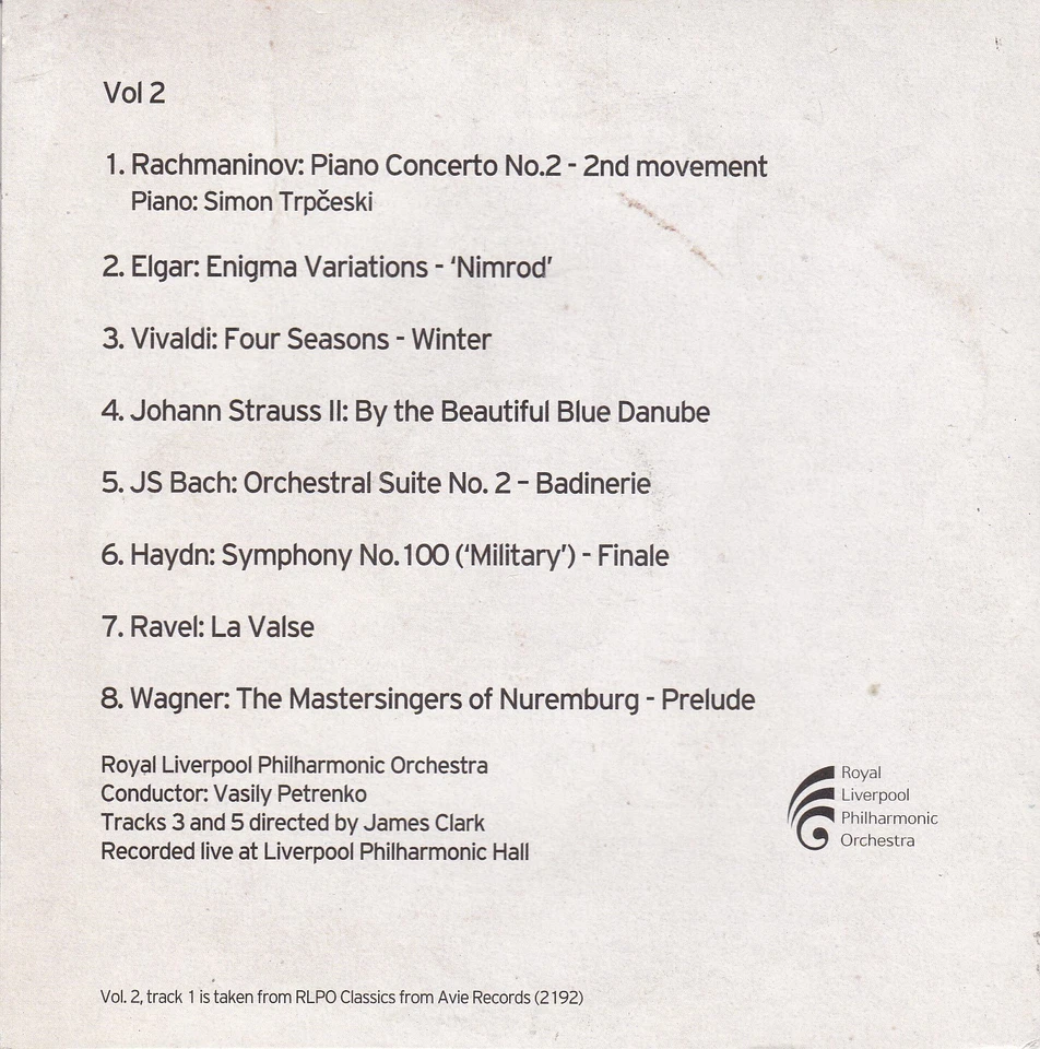 CLASSIC FM MUSIC FROM THE MASTERS ( THE DAILY TELEGRAPH Double Album ) - Bild 4 von 4