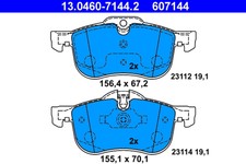 Plaquette de frein Rover 75