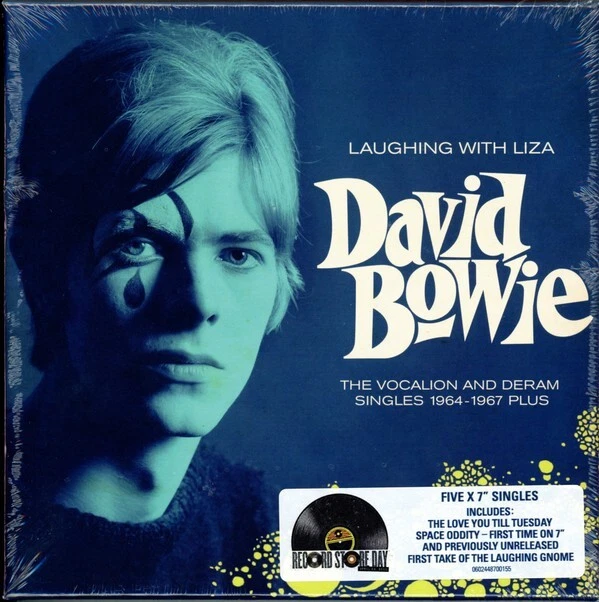 David Bowie 7" BOX -5 x 7" VINYL Laughing With Liza RECORD STORE DAY 2023 Sealed - Image 3 of 4