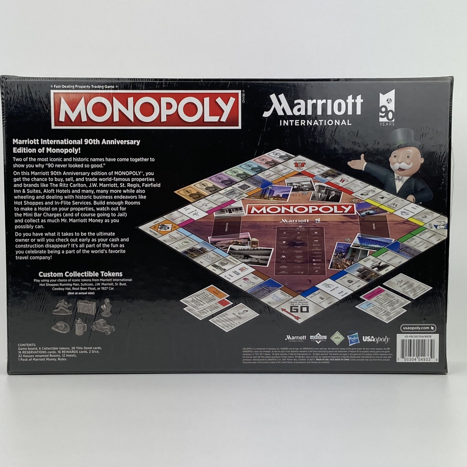 Marriott Monopoly Game 90th Anniversary Edition Hasbro USAopoly 2017 for  sale online | eBay